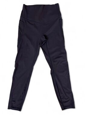 HALARA Black High-Waist Leggings with Side Pockets